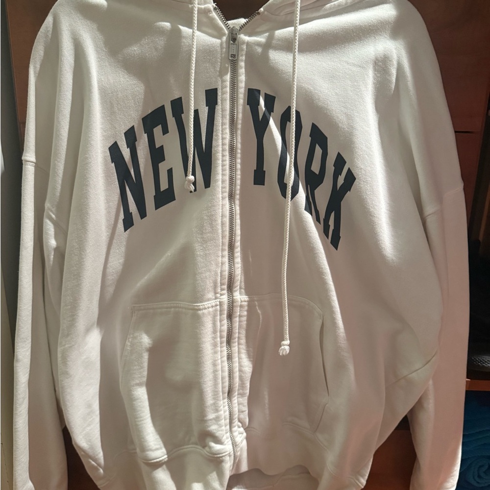 John Elliott Cream Hoodie